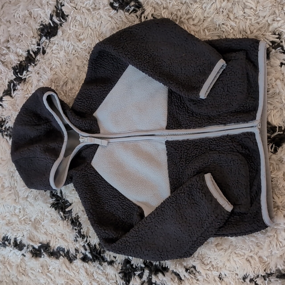 Cat & Jack Black and Gray Kids' Hoodie
